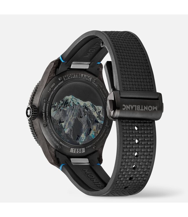 Montblanc Horloge 1858 Geosphere CARBO₂ 0 Oxygen Limited Edition MB132300