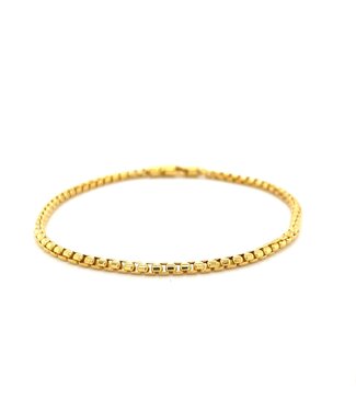ROEMER ROEMER 14k geelgouden armband venetiaans 2.5mm/19.5cm