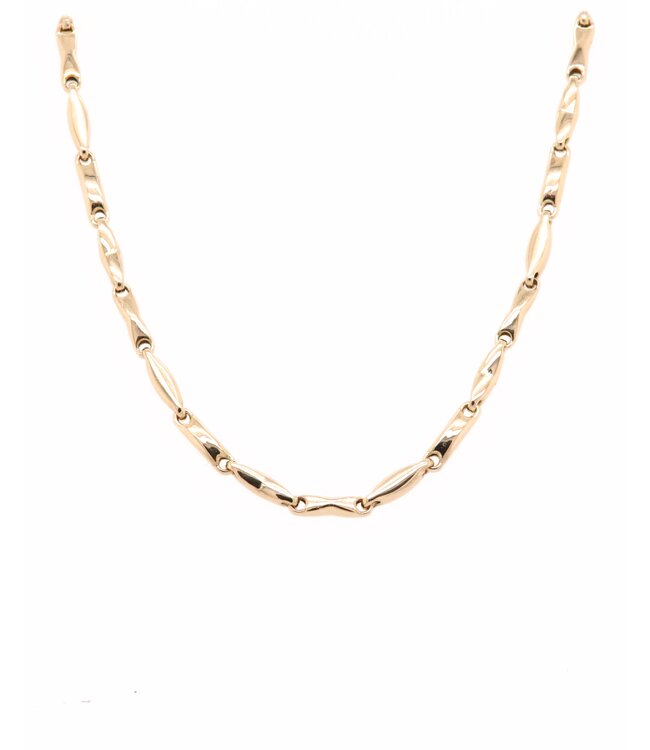 Monzario 14k geelgouden collier 79C 45cm
