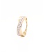 Passione 14k geelgouden ring goud met diamant 0.54 ct. H/Si 56