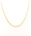 ROEMER geelgouden ketting anker gediamanteerd 2.5/70