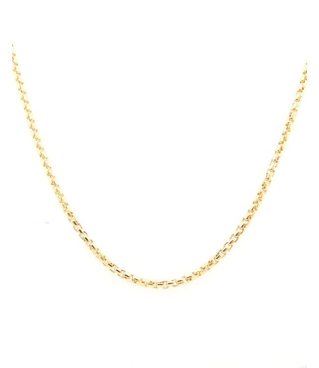 ROEMER geelgoudenketting ventiaans rond 2.0/45/14k