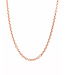 ROEMER ROEMER roségouden ketting anker rond 1.9/50 18K