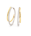 Passione Passione oorringen 14k goud met 0.49ct. diamant
