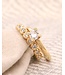 ROEMER by Bregje geelgouden ring Lily met diamant 0,70ct H VS2
