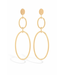 ROEMER oorhangers goud 18k