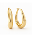 ROEMER ROEMER oorringen 18k goud torsione