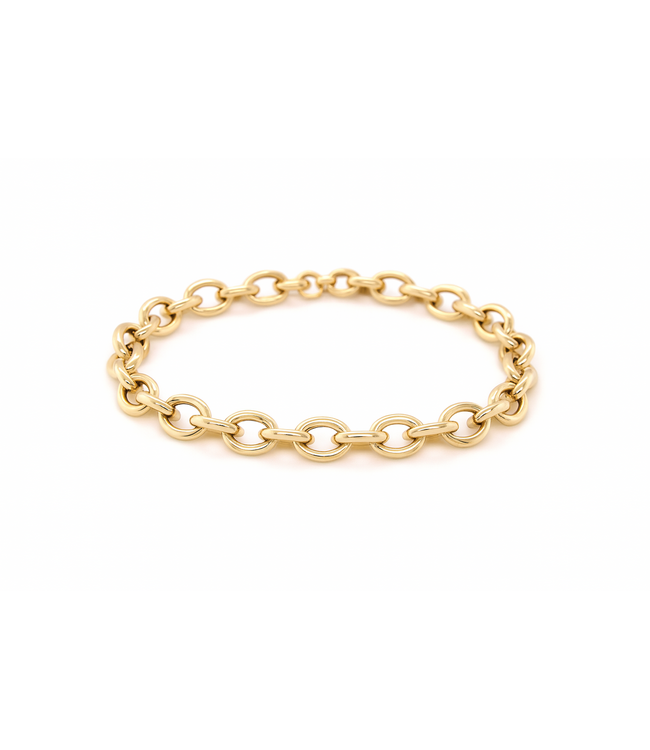 ROEMER armband goud 18k 19,5 cm