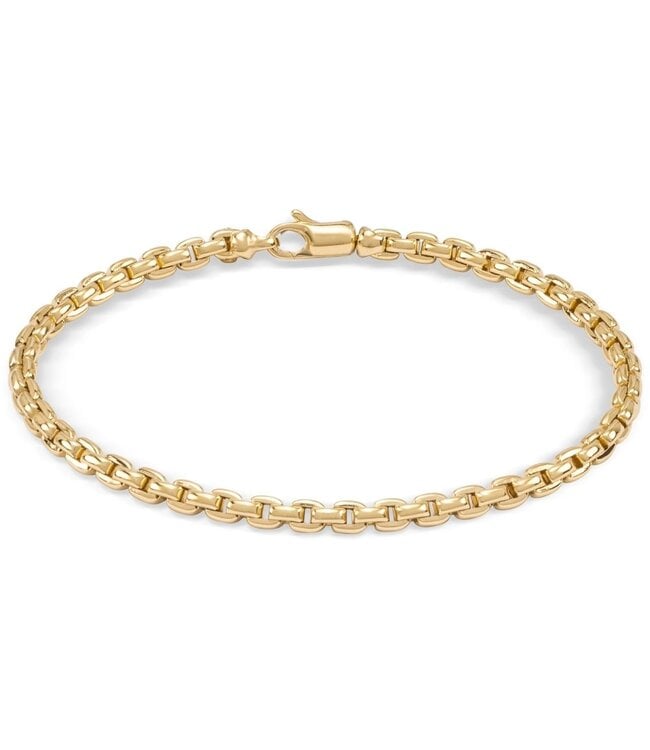 Monzario armband goud 14k 19cm 612A