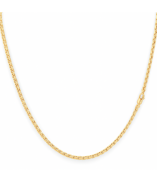 Monzario Monzario collier goud 14k 45cm. 612C