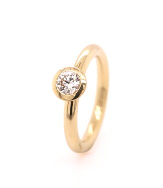 ROEMER by Bregje ROEMER by Bregje 18K geelgouden ring met briljant 0.50ct ROEMER by Bregje ROEMER by Bregje 18K geelgouden ring met briljant 0.50ct
