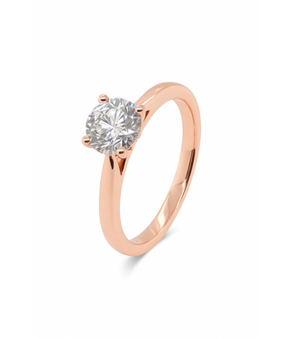 Tomylo Tomylo Ring roségoud 14k LAB Grown Diamant 0.80ct maat  54 Tomylo Tomylo Ring roségoud 14k LAB Grown Diamant 0.80ct maat  54