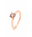 Tomylo Tomylo Ring 14k roségoud LAB Grown diamant 1.68ct Fancy Brown maat 57