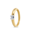 R&C R&C Bicolor gouden ring Camille 0.10ct