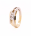 R&C Bicolor gouden Ring Galla Plus  0.26ct
