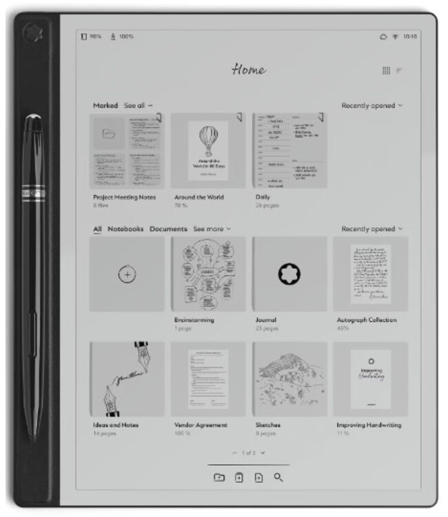 Montblanc digitaal notitieboek 135010