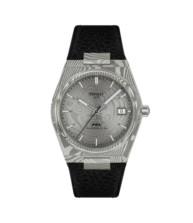 Tissot Horloge PRX Damascus steel T137.807.96.081.00