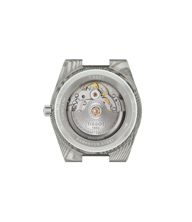 Tissot Horloge PRX Damascus steel T137.807.96.081.00