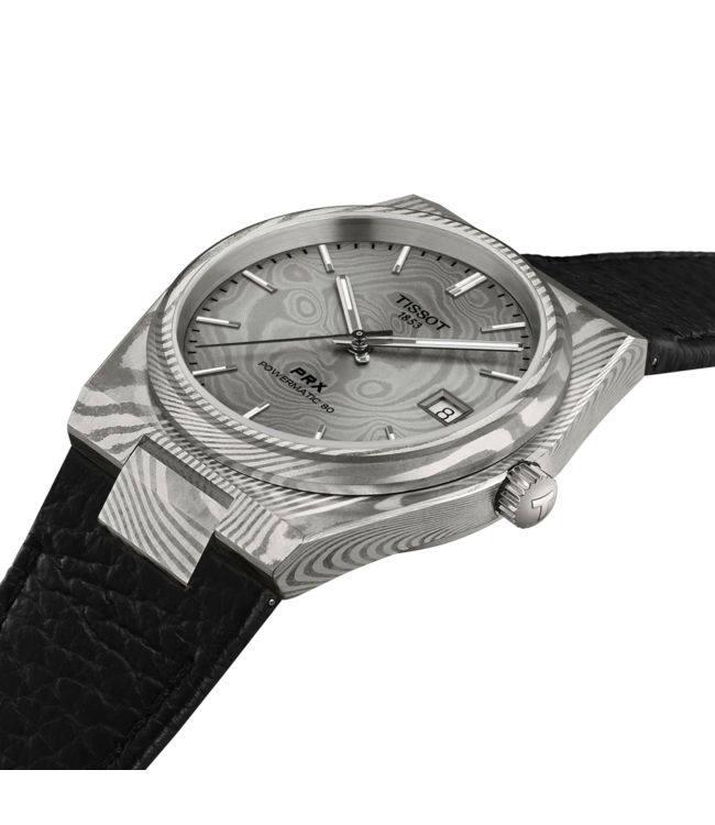 Tissot Horloge PRX Damascus steel T137.807.96.081.00