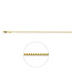 ROEMER geelgouden ketting venetiaans 1,1mm 41-43-45cm