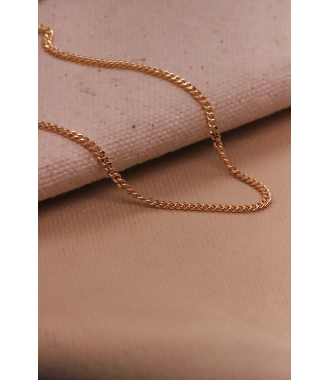 ROEMER geelgouden ketting Gourmet rond 1.5/45 14K