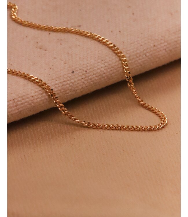 ROEMER geelgouden ketting Gourmet rond 1.5/50 14K