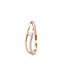 Passione Passione ring geel/witgoud 14k met 0.13ct G/Si maat 55