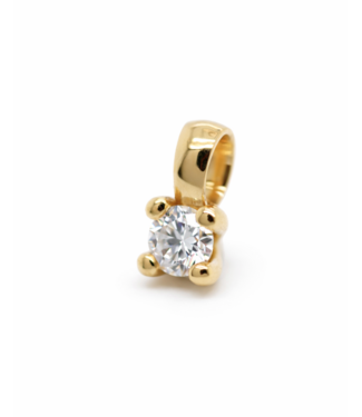ROEMER by Bregje ROEMER by Bregje hanger Lily 18k geelgoud met diamant 0.51ct