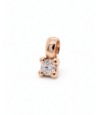 ROEMER by Bregje ROEMER by Bregje hanger Lily 18k roségoud met diamant 0.40ct