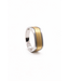 Roemer Zegelring 14k bicolor goud maat 63