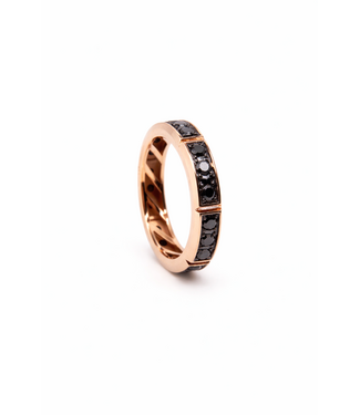 Positano Positano ring roségoud 18K met 1.38ct diamant maat 62