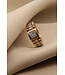 Roemer bicolor gouden herenring President 0.10ct. 40991 62