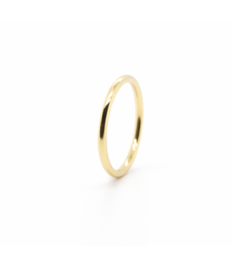 ROEMER ROEMER Kogelring 14k geelgoud 2mm maat 55