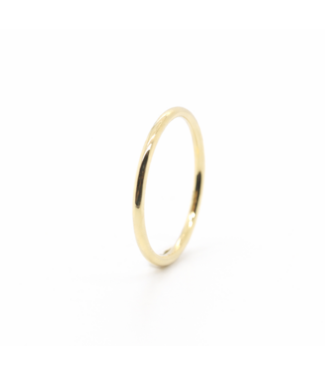 ROEMER ROEMER Kogelring 14k geelgoud 1.5mm maat 56