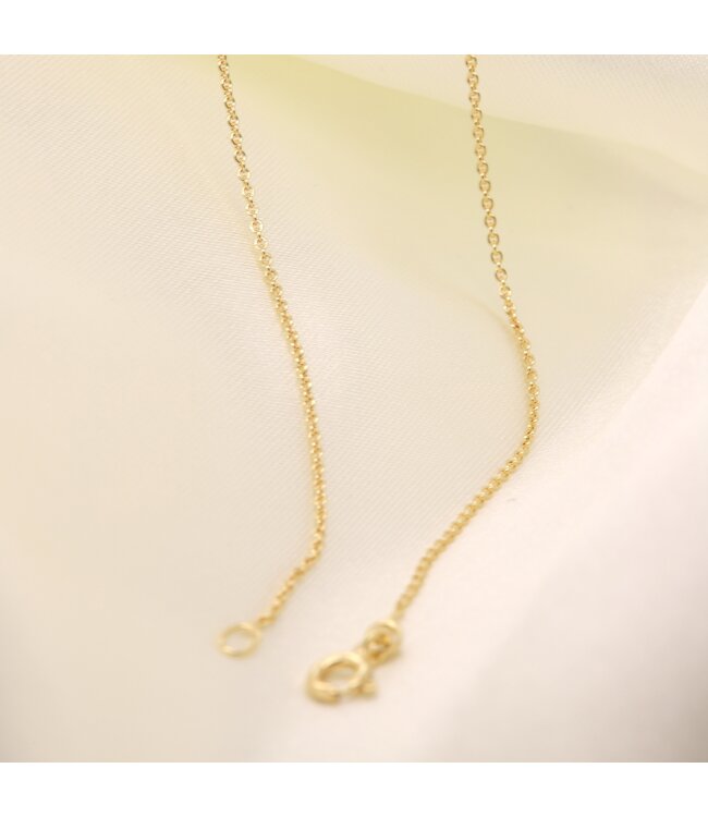ROEMER geelgouden ketting anker rond 1.5/42