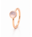 ROEMER by Bregje ROEMER by Bregje ring Single Bubble Mini 18K roségoud met Chalcedoon