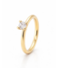 ROEMER by Bregje geelgouden ring Lily met diamant 0,70ct H VS2