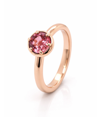 ROEMER by Bregje ROEMER by Bregje roségouden ring met roze toermalijn