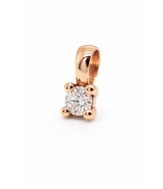 ROEMER by Bregje ROEMER by Bregje hanger Lily 18k roségoud met diamant 0.40ct