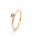 ROEMER by Bregje ROEMER by Bregje ring Lily Mini met cognac diamant 0.34ct
