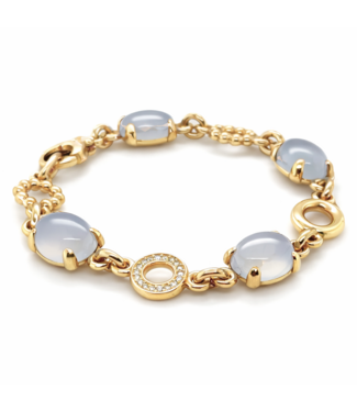 ROEMER by Bregje ROEMER by Bregje 18k geelgouden armband met chalcedoon