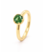 ROEMER by Bregje ROEMER by Bregje 14K geelgouden ring met groene toermalijn