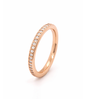 ROEMER by Bregje ROEMER by Bregje roségouden ring met briljant