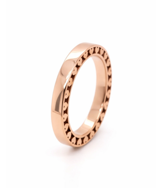 ROEMER by Bregje ROEMER by Bregje roségouden ring met hartjes