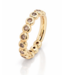 ROEMER by Bregje ring Colours 18K geelgoud met cognac diamant
