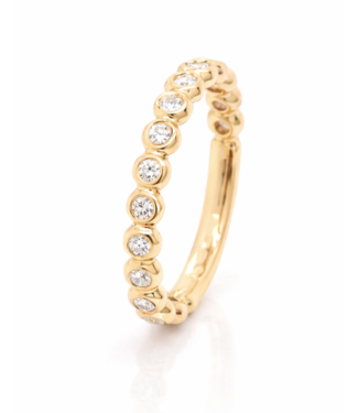 ROEMER by Bregje ROEMER by Bregje 18K Geelgouden ring Colours met 0.33ct diamant
