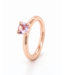ROEMER by Bregje ROEMER by Bregje ring Lily 18K roségoud met Amethyst