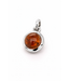ROEMER by Bregje witgouden hanger met oranje Toermalijn