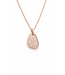Noor Noor hanger roségoud 14k met 0.18ct. diamant W/Si