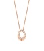 Noor Noor hanger roségoud 14k met diamant 0.22ct. W/Si